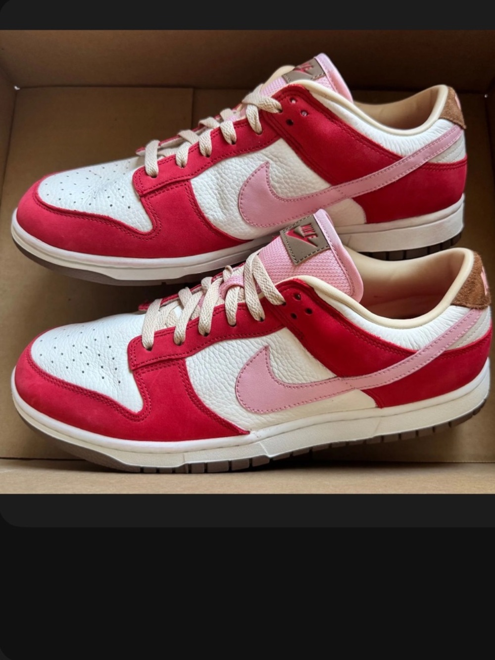 Nike Dunk Low Premium Bacon, Size 12 Women’s/10.5 Men’s. Used